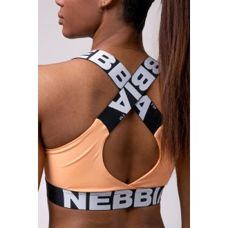 Nebbia sportovní podprsenka 535 - Meruňková