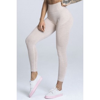 Gym Glamour Legíny Bezšvíkové Beige