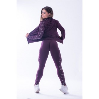 NEBBIA Dámske N"s Legíny 653 - Burgundy