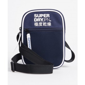 Superdry pánská náprsní taška Sports Pouch - Tmavěmodrá