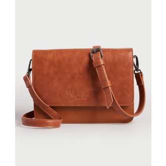 Superdry dámská kabelka Evey - Hnědá