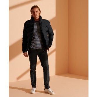 Superdry pánský pulovr Metropolitan - Tmavomodrý