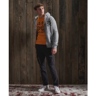 Superdry pánská mikina Track and Field Classic - Žlutá