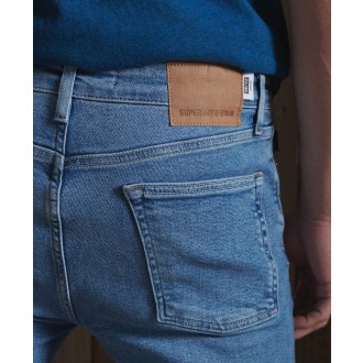Superdry pánské riflové kalhoty Skinny Jeans - Světlemodrá