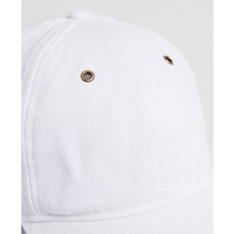 Superdry dámská kšiltovka Eyelet - Bílá
