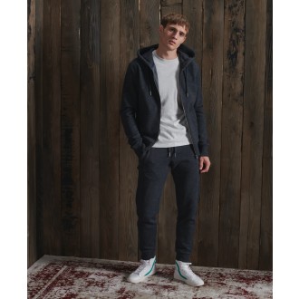 Superdry pánska mikina Orange Label Classic Zip - Námornícka modrá