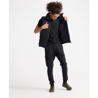 Superdry pánské triko Orange Label Vintage Embroidered - Černá