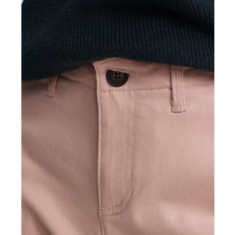 Superdry dámské krátké kalhoty City Chino - Růžová