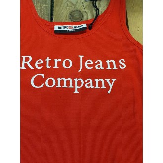 Retrojeans dámské šaty SABINA - Červená