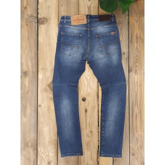 Devergo pánské riflové kalhoty TYLER 21301 - Modrá