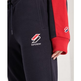 Superdry dámské tepláky Sportstyle Joggers - Tmavěmodrá