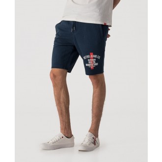 Retrojeans pánské kraťasy HOUSTON SHORTS - Tmavěmodrá