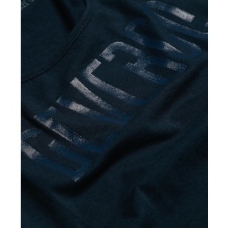 Devergo dámské tričko s dlouhým rukávem - Námořnická modrá