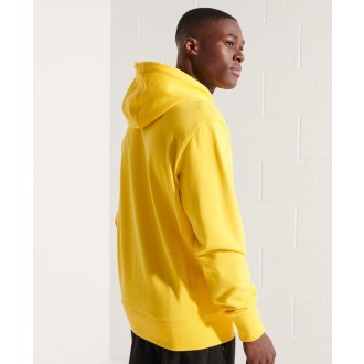 Superdry pánská mikina Sportstyle Logo Che - Žlutá