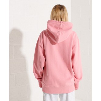 Superdry dámská mikina Sportstyle Logo Che Os - Růžová