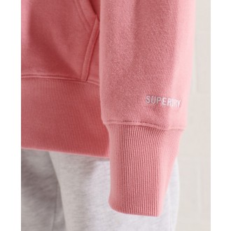 Superdry dámská mikina Sportstyle Logo Che Os - Růžová
