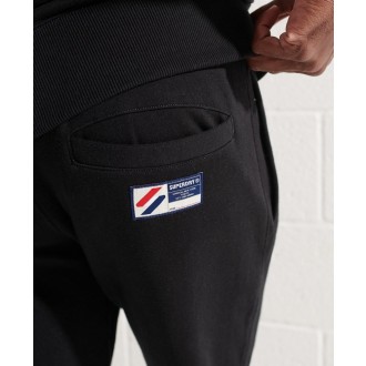 Superdry pánské tepláky Sportstyle Logo Che - Černá
