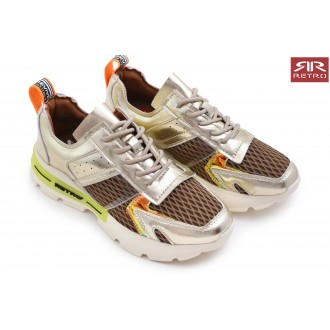 Retrojeans dámské tenisky JODY - Zlatá