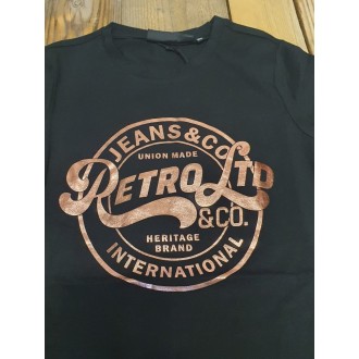 Retrojeans dámské tričko NOEMI - Černá