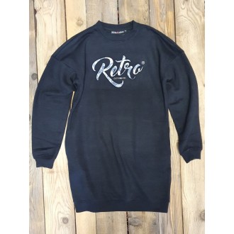 Retrojeans dámské šaty ROSA D - Černá