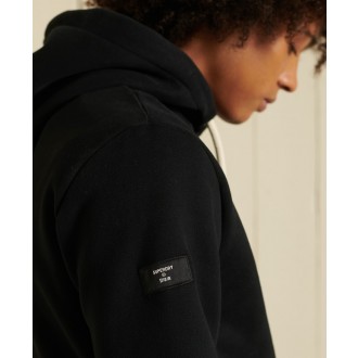 Superdry pánská mikina Organic Cotton Core Logo - Černá