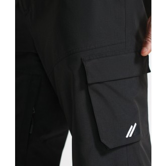 Superdry pánské lyžařské kalhoty Ultimate Rescue - Černá