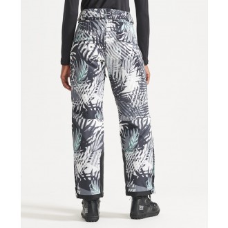 Superdry dámské lyžařské kalhoty Ultimate Rescue - Zelená