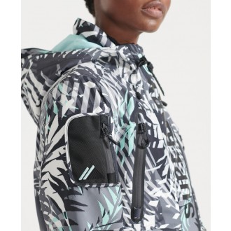 Superdry dámská lyžařská bunda Ultimate Rescue - Zelená