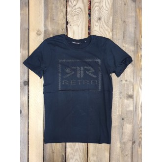 Retrojeans pánské tričko ANGNA - Černá