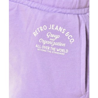 Retrojeans Dámské kraťasy JASMINE - Fialová