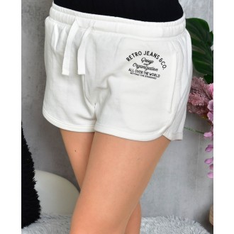 Retrojeans Dámské kraťasy JASMINE - Bílá