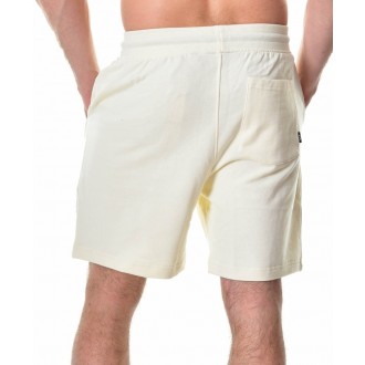 Retrojeans pánské teplákové kraťasy BANKS - Bílá