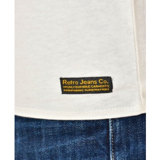 Retrojeans pánské triko MONSERRATT - Bílá