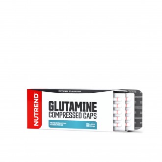 Nutrend GLUTAMINE COMPRESSED CAPS 120 kapslí