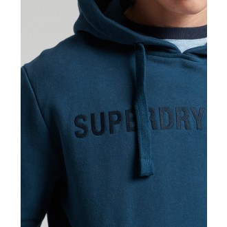 Superdry pánská mikina Vintage Corp Logo Gd - Modrá