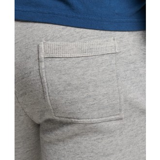 Superdry pánské tepláky Vintage Vl College - Světle šedá