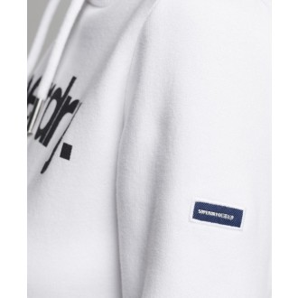 Superdry dámská mikina Core Logo B - Bílá
