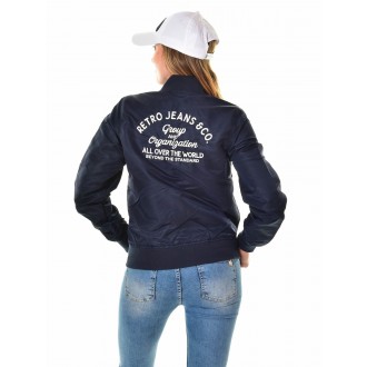 Retrojeans Dámská bunda JASMINE - Tmavě modrá