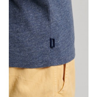 Superdry pánské tílko Organic Cotton Vintage Logo - Námořnická modrá