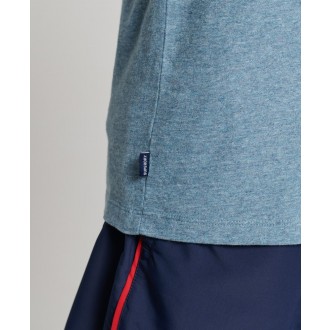 Superdry pánské tílko Organic Cotton Vintage Logo - Modrá