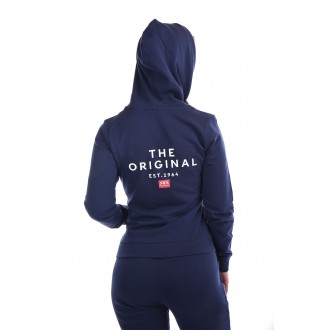 Retrojeans dámská mikina CATHY OUT ZIP - Tmavě modrá