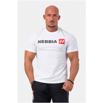 NEBBIA triko Red N 292 - Bílé