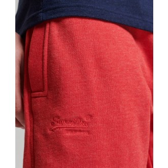 Superdry pánské teplákové kraťasy Organic Cotton Vintage Logo Jersey - Červená