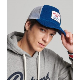 Superdry pánská kšiltovka Unisex Vintage Surf Baseball - Modrá