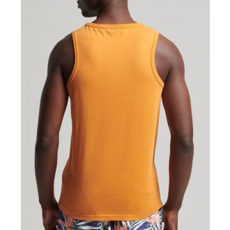 Superdry pánské tílko Vintage Core Logo Seasonal - Zlatá