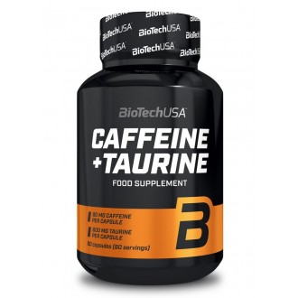 Biotech USA Caffeine + Taurine - 60 kaps.