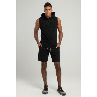 STRIX Tílko Essential Hoodie Tank Black - černá