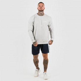GymBeam Mikina PRO Jumper Moon Grey - šedá