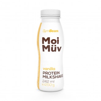 GymBeam MoiMüv Protein Milkshake - 12 x 242 ml