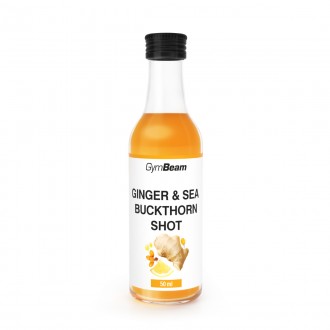 GymBeam Zázvorový shot s rakytníkem